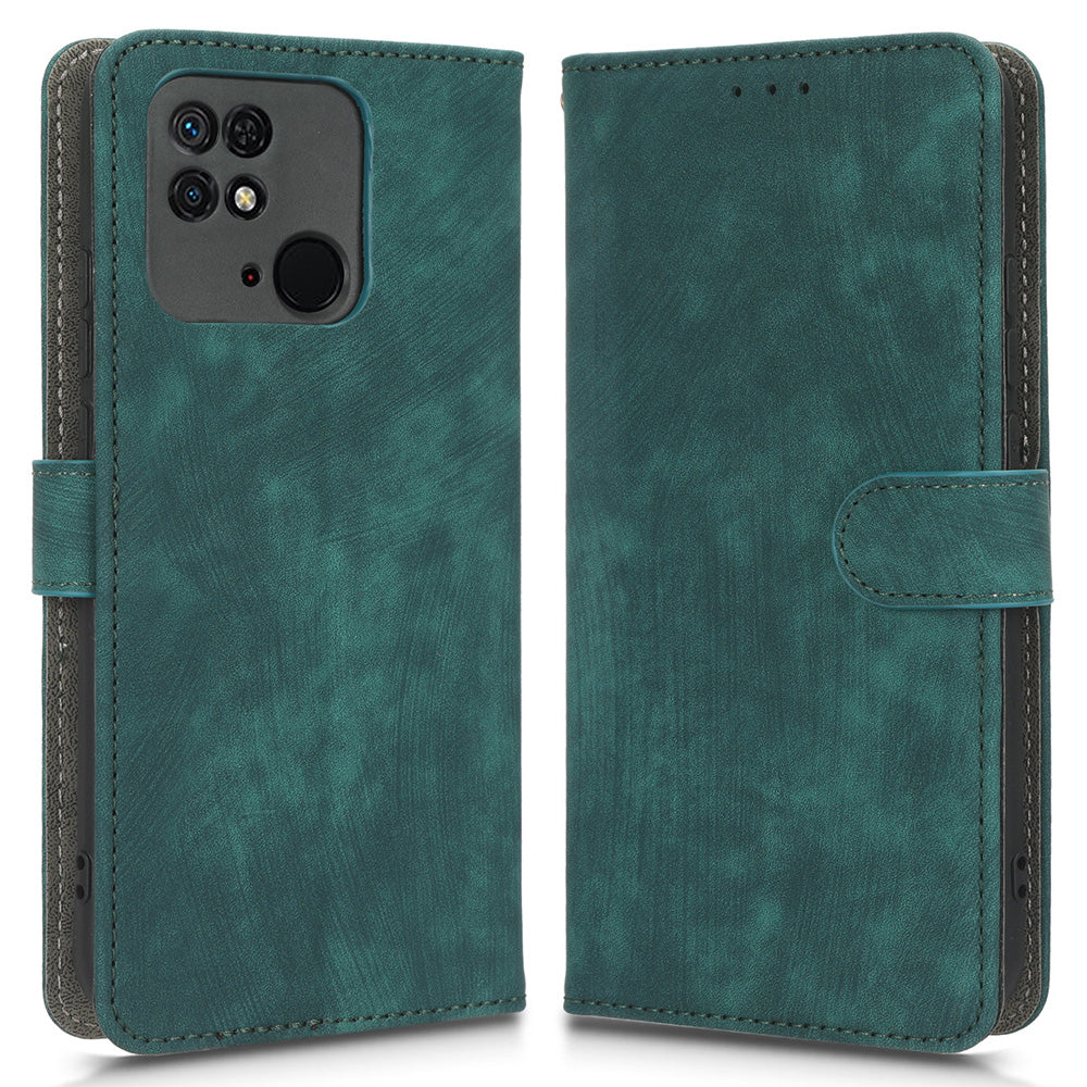 RFID Blocking Magnetic Phone Case For Xiaomi Redmi 10C 4G Redmi 10 (India) 4G PU Leather Anti-fall Protective Phone Cover with Wallet Stand RFID Blocking Magnetic Phone Case For Xiaomi Redmi 10C 4G Redmi 10 (India) 4G PU Leather Anti-fall Protective Phone Cover with Wallet Stand